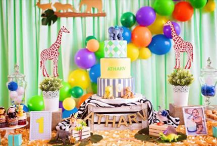 جذاب ترین ایده تم باغ وحش برای جشن تولد کودکان(به همراه تصویر) _ بهترین تم ها برای تولد