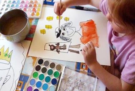نقاشی کودکانتان را جدی بگیرید